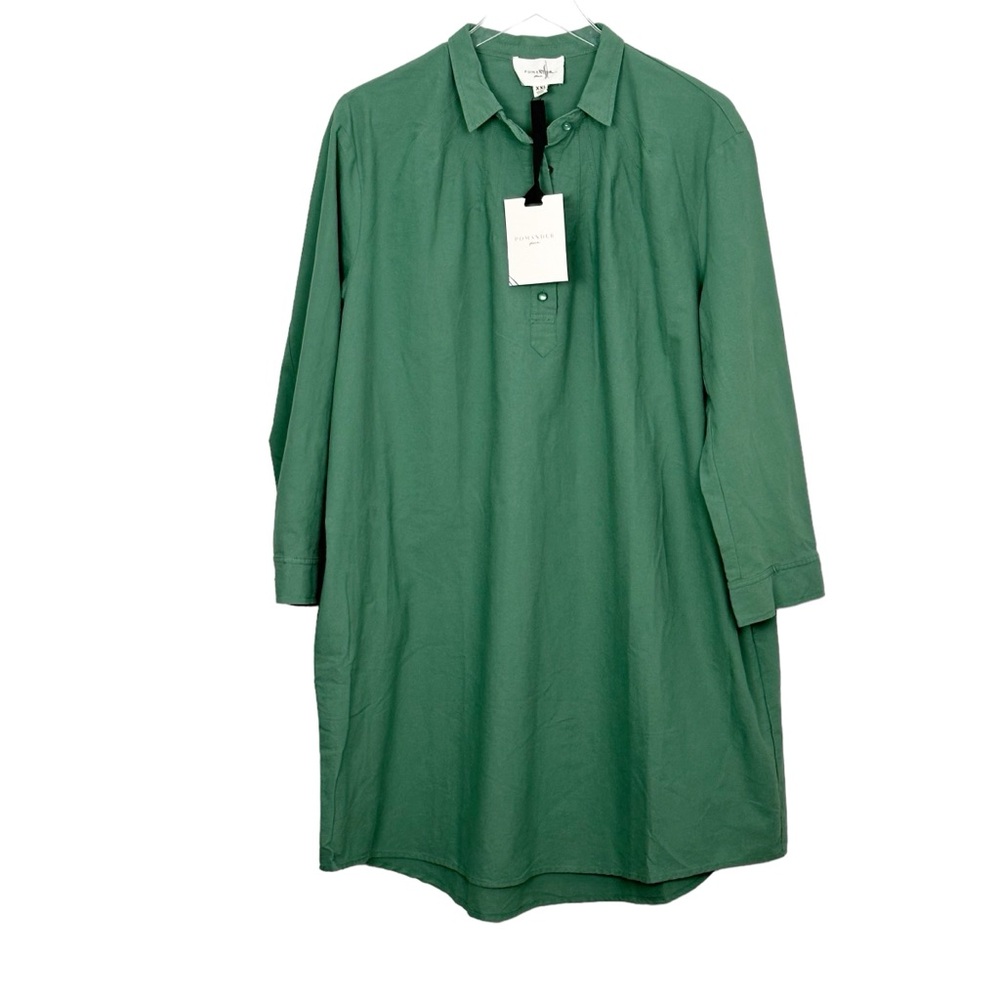 NWT Pomander Place Polly Dress in Green Tuckernuck Size XXL 16 - Picture 3 of 16